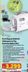KİWİ PETS EVCİL HAYVAN ELEKTRİK SÜPÜRGESİ VE TÜY KURUTMA BAKIM SETİ